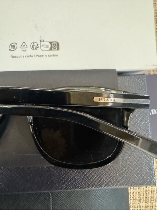Prada polorized Black Sunglasses main image 2